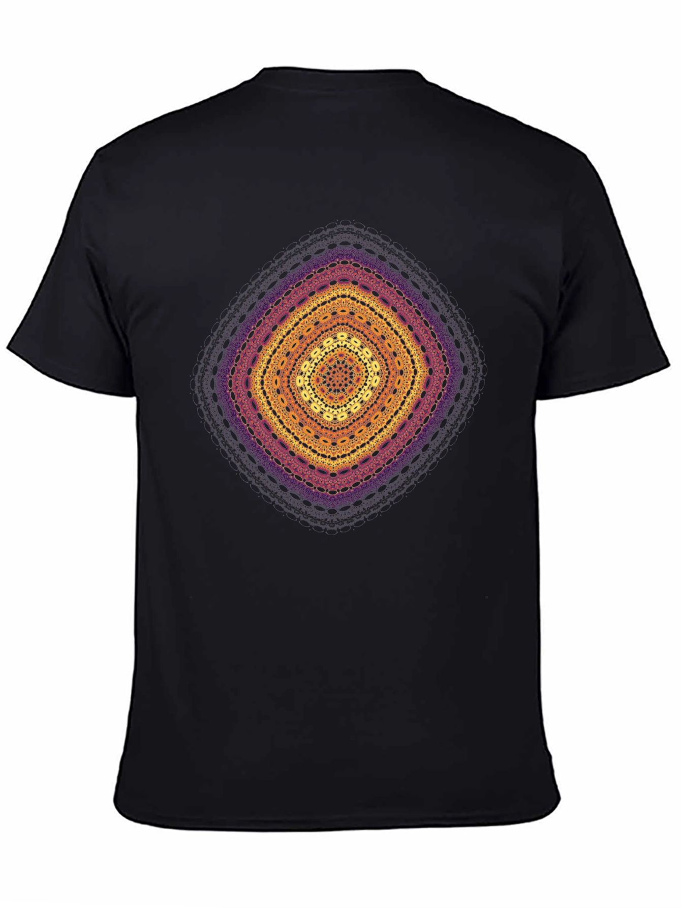 Geometric Mandala Print T-Shirt
