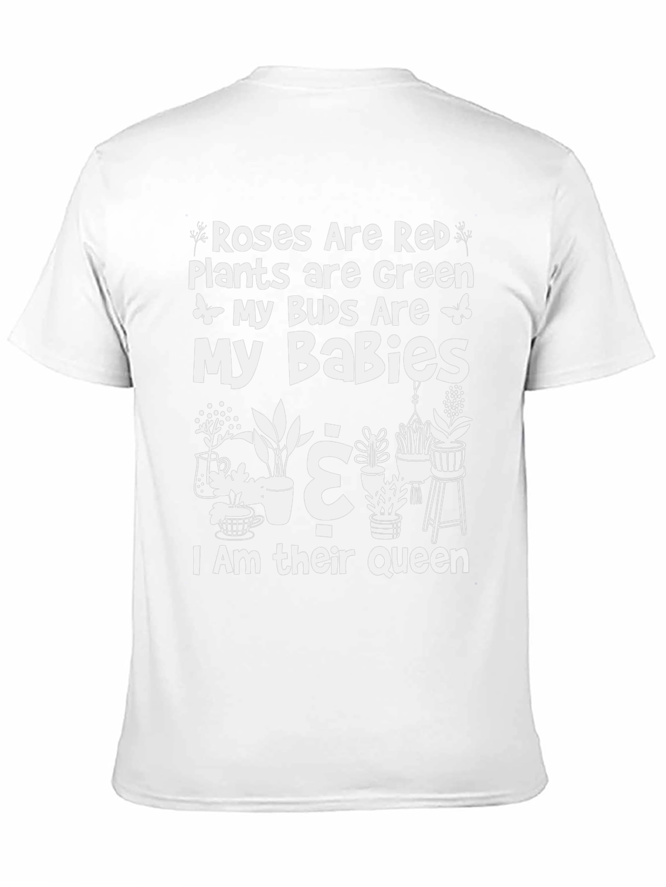 Roses Are Red T-Shirt - Plant Lover
