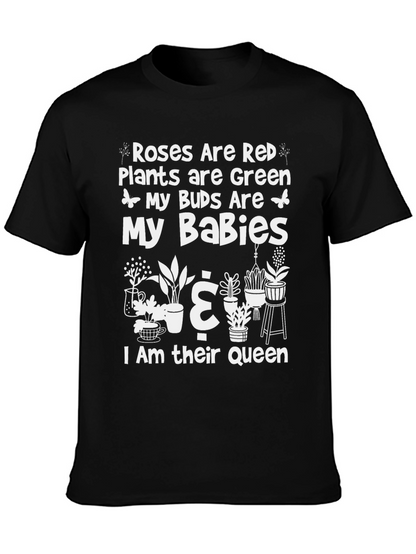 Roses Are Red T-Shirt - Plant Lover