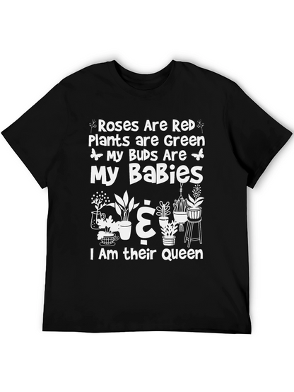 Roses Are Red T-Shirt - Plant Lover
