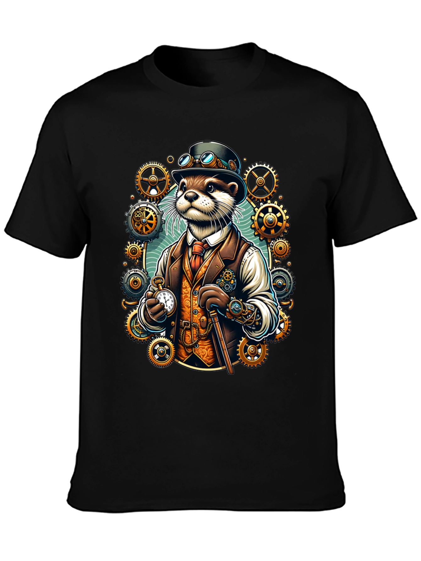 Steampunk Otter T-Shirt