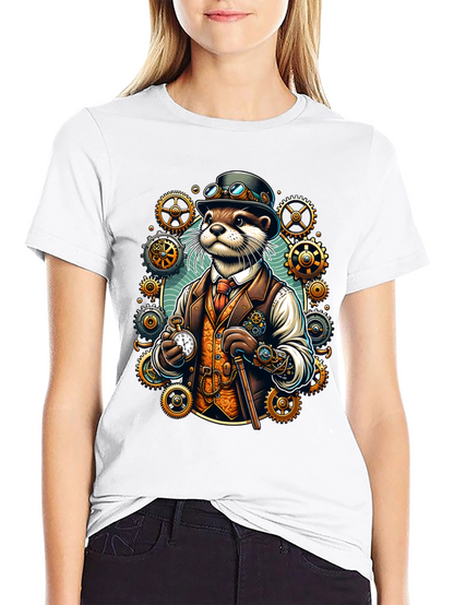 Steampunk Otter T-Shirt
