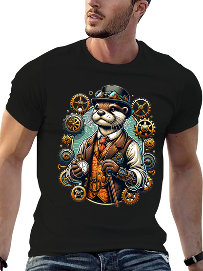 Steampunk Otter T-Shirt