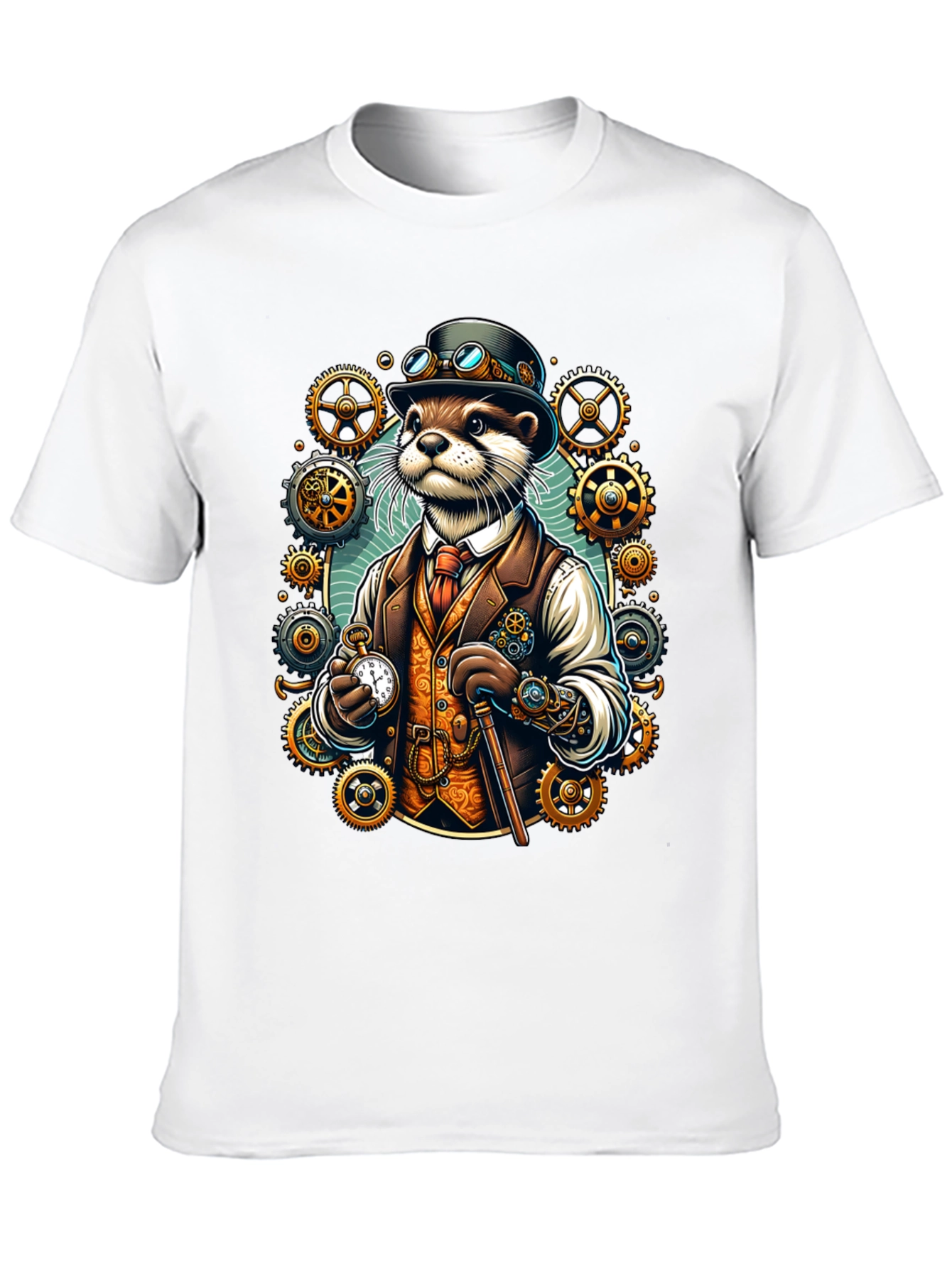 Steampunk Otter T-Shirt