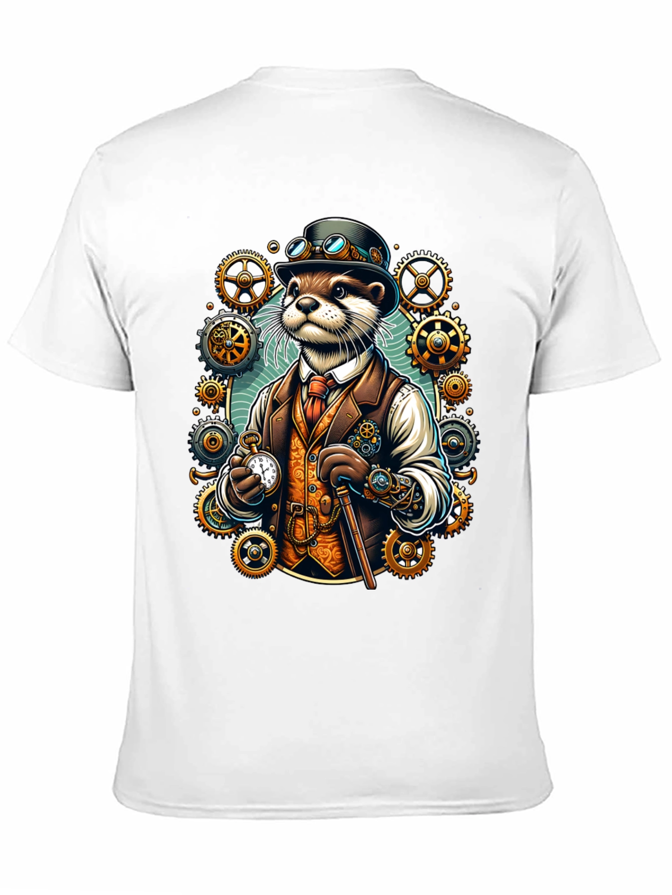 Steampunk Otter T-Shirt