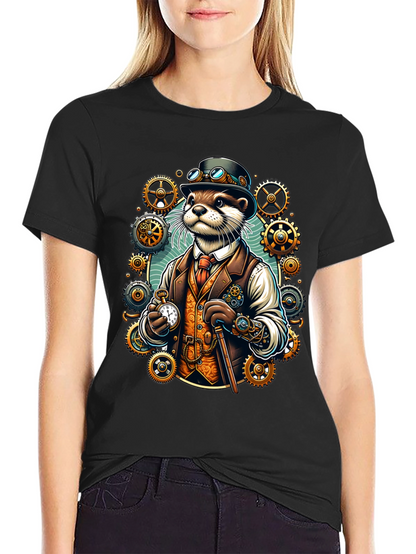 Steampunk Otter T-Shirt