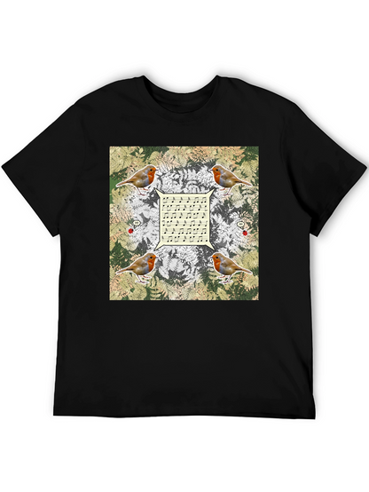 Robin Music Notes T-Shirt