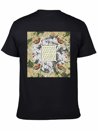 Robin Music Notes T-Shirt