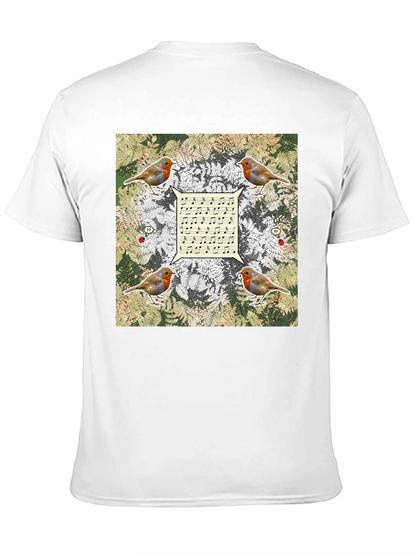 Robin Music Notes T-Shirt