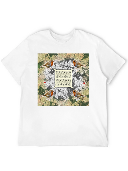 Robin Music Notes T-Shirt