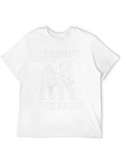 Elephant Never Forgets Graphic Tee