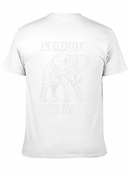 Elephant Never Forgets Graphic Tee