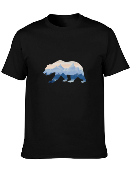 Bear Mountain Graphic Tee - Nature Lovers T-Shirt