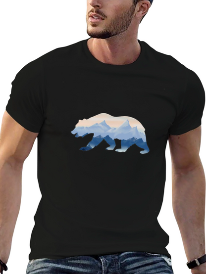 Bear Mountain Graphic Tee - Nature Lovers T-Shirt