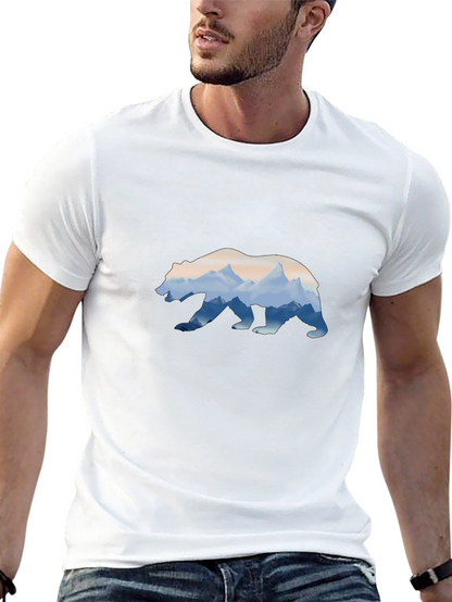 Bear Mountain Graphic Tee - Nature Lovers T-Shirt