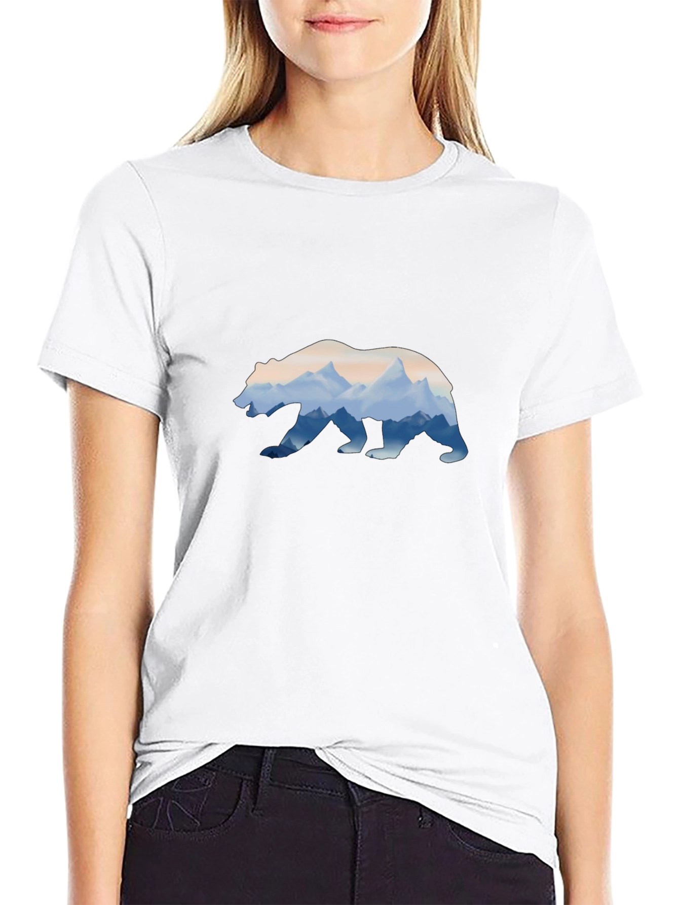 Bear Mountain Graphic Tee - Nature Lovers T-Shirt