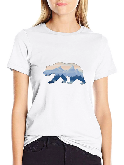 Bear Mountain Graphic Tee - Nature Lovers T-Shirt