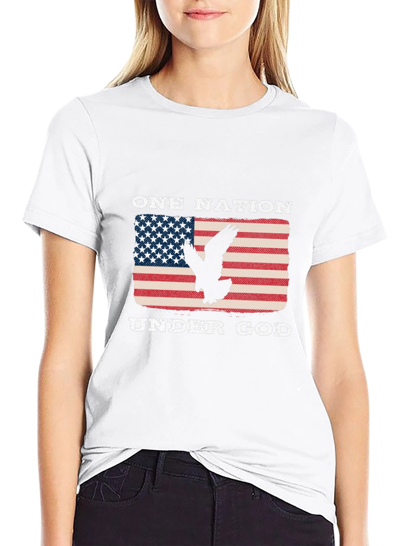 One Nation Under God Patriotic T-Shirt