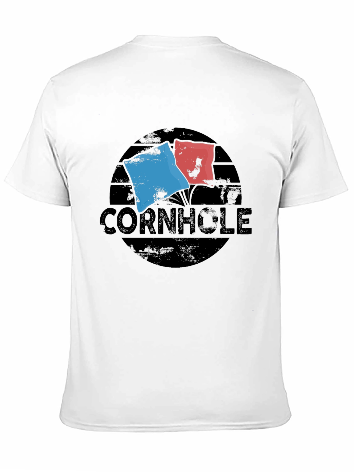 Cornhole Flags Graphic T-Shirt