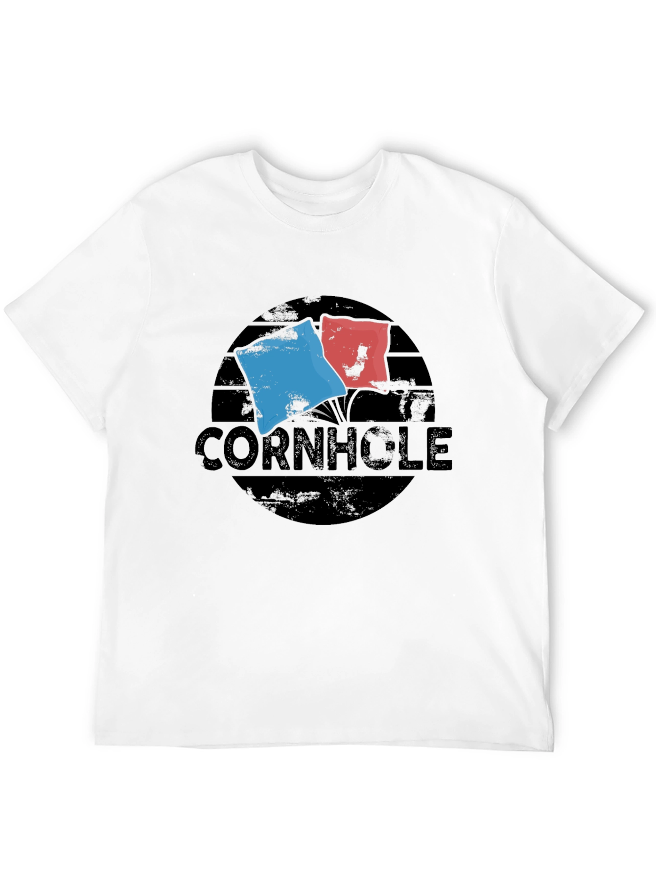 Cornhole Flags Graphic T-Shirt