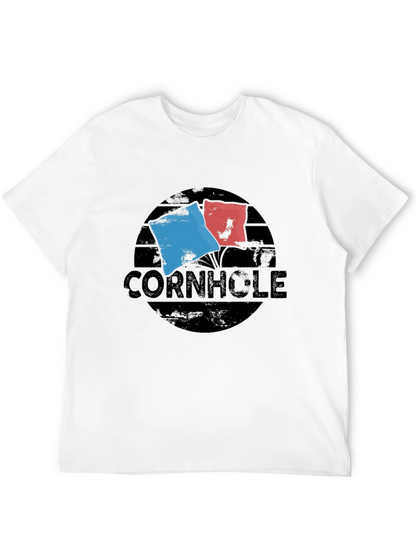 Cornhole Flags Graphic T-Shirt