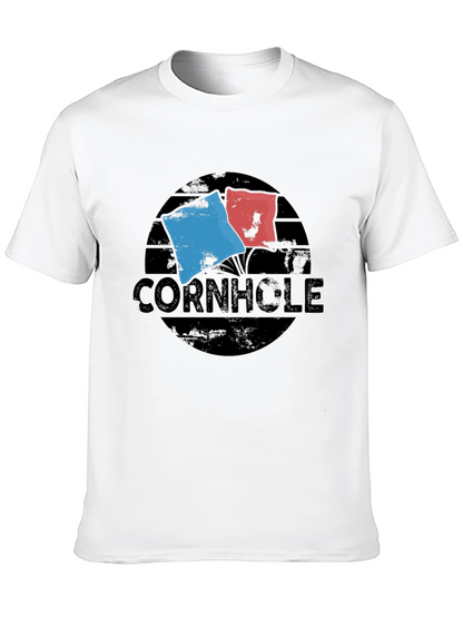 Cornhole Flags Graphic T-Shirt
