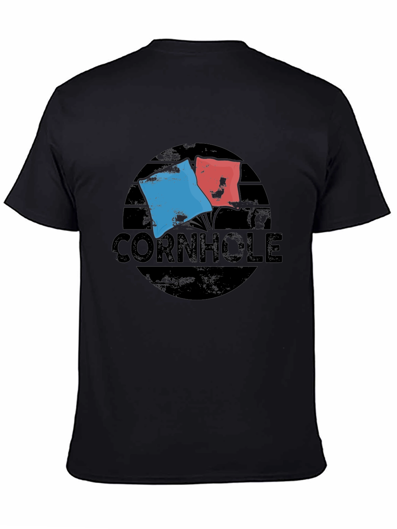 Cornhole Flags Graphic T-Shirt