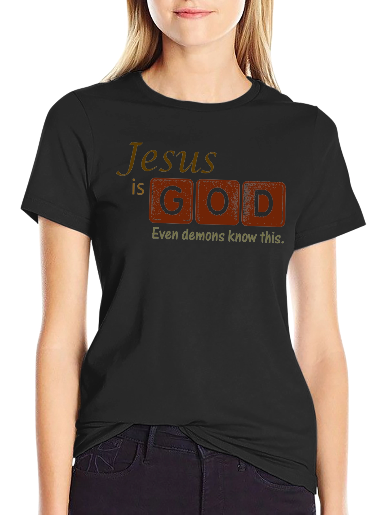 Jesus is God T-Shirt - Religious Statement Tee