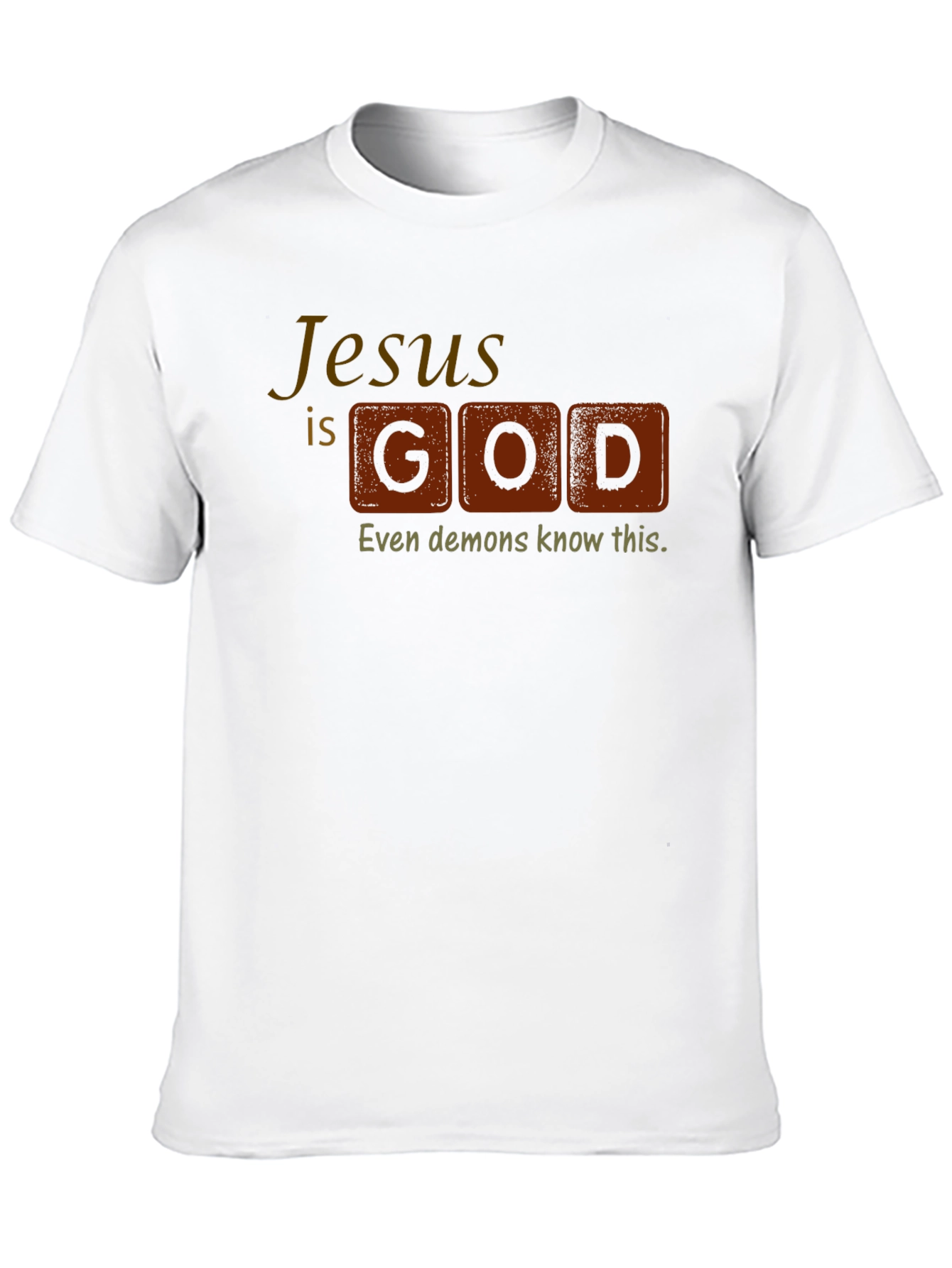 Jesus is God T-Shirt - Religious Statement Tee