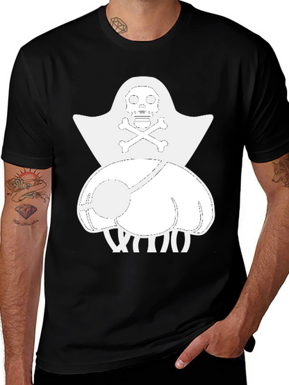One Piece Franky Pirate T-Shirt Black