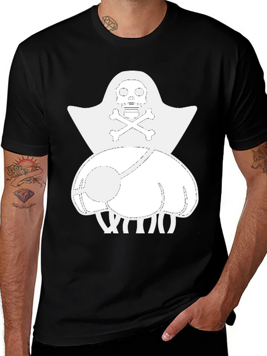 One Piece Franky Pirate T-Shirt Black