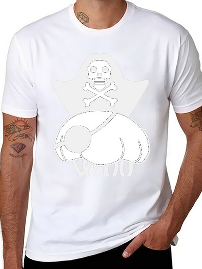 One Piece Franky Pirate T-Shirt Black