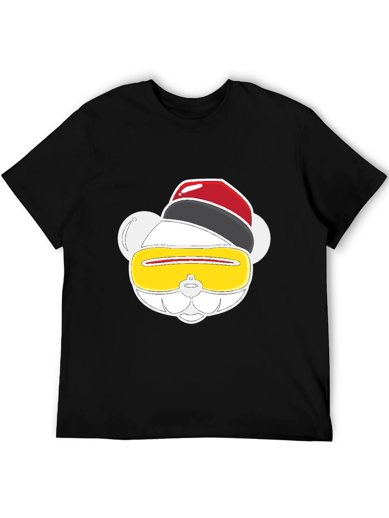Funky Graphic Tee - Party Animal Bear Design
