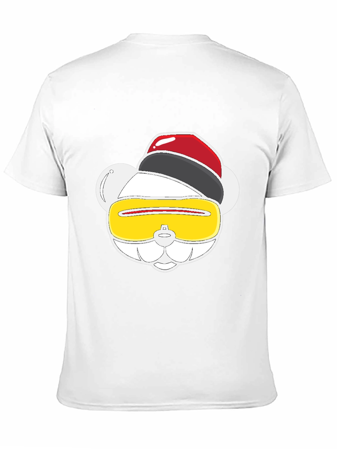 Funky Graphic Tee - Party Animal Bear Design