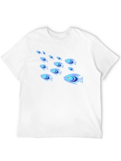 School of Fish Graphic T-Shirt
