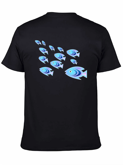 School of Fish Graphic T-Shirt