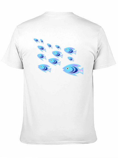 School of Fish Graphic T-Shirt