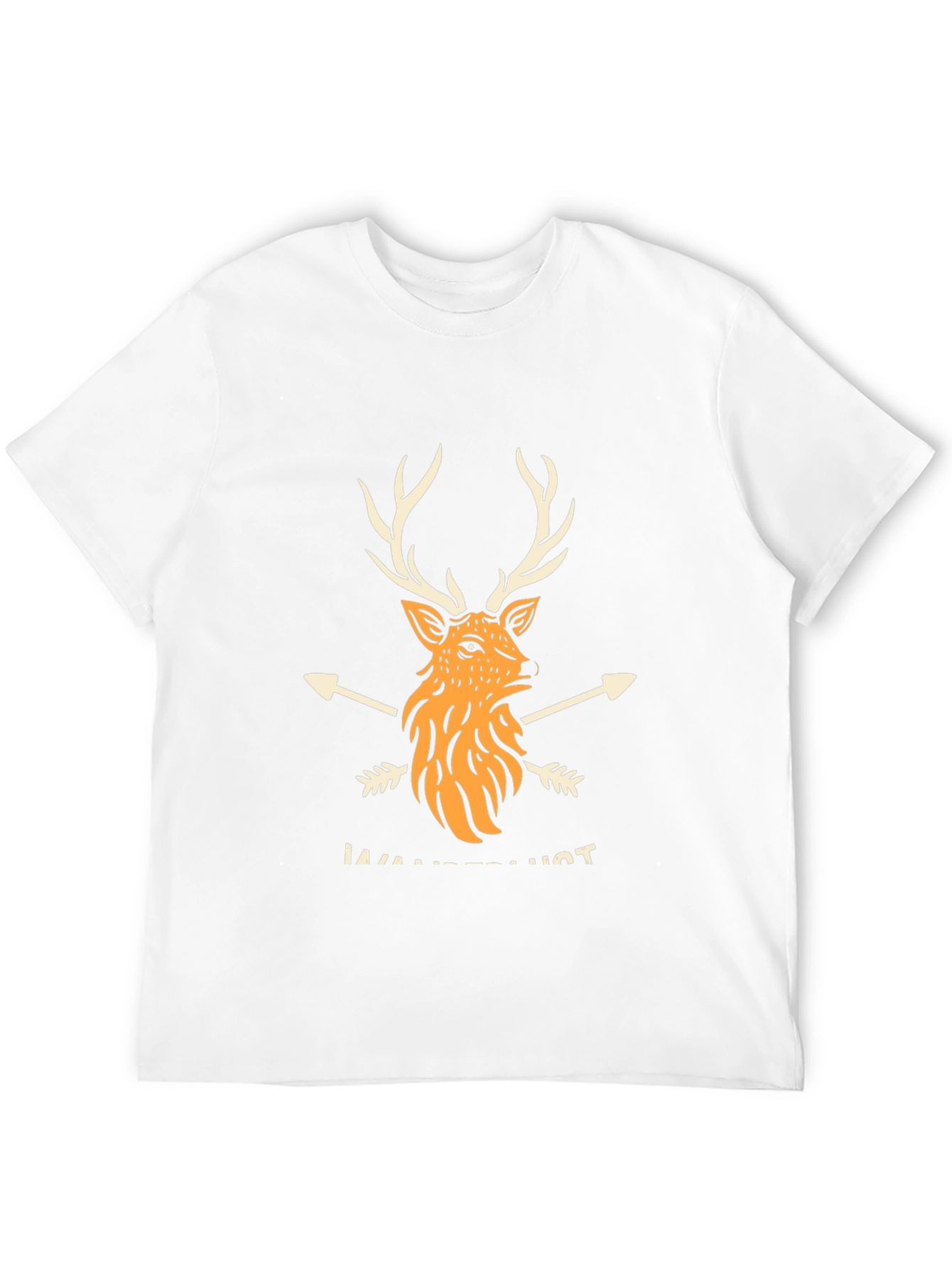 Wanderlust Deer Graphic Black T-Shirt
