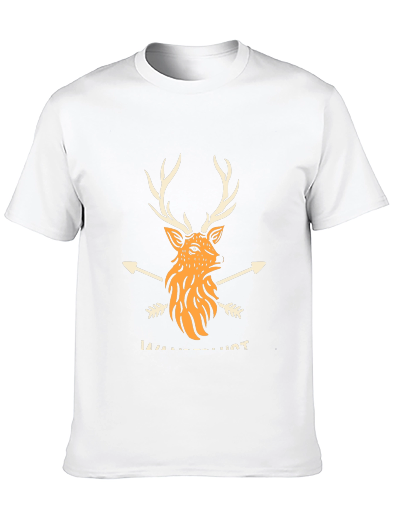Wanderlust Deer Graphic Black T-Shirt