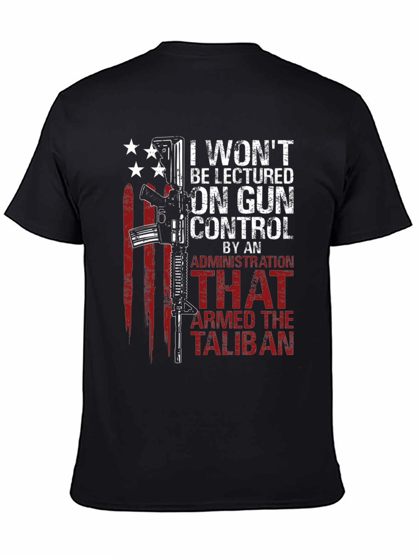 I Wont Be Lectured On Gun Control T-Shirt