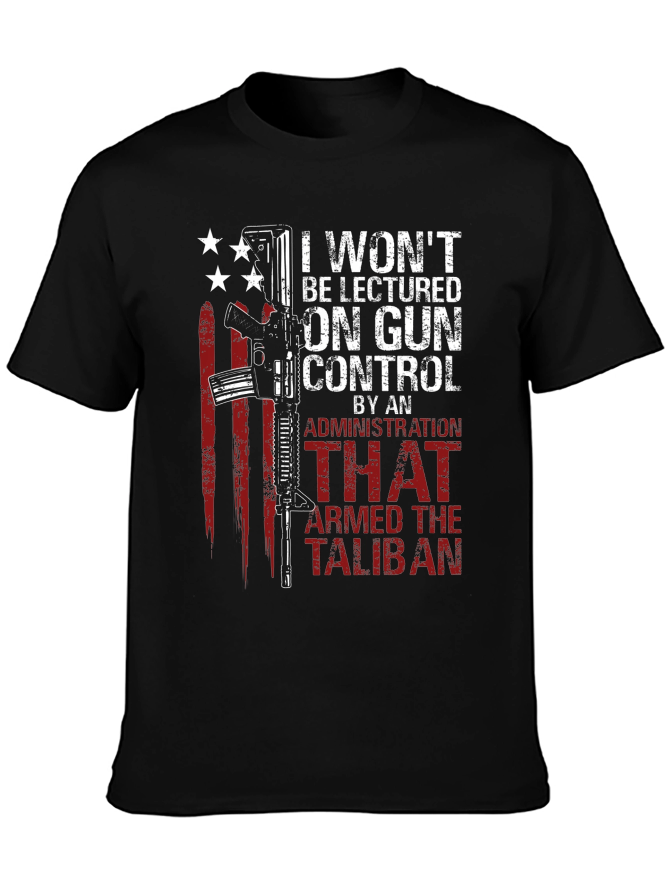 I Wont Be Lectured On Gun Control T-Shirt
