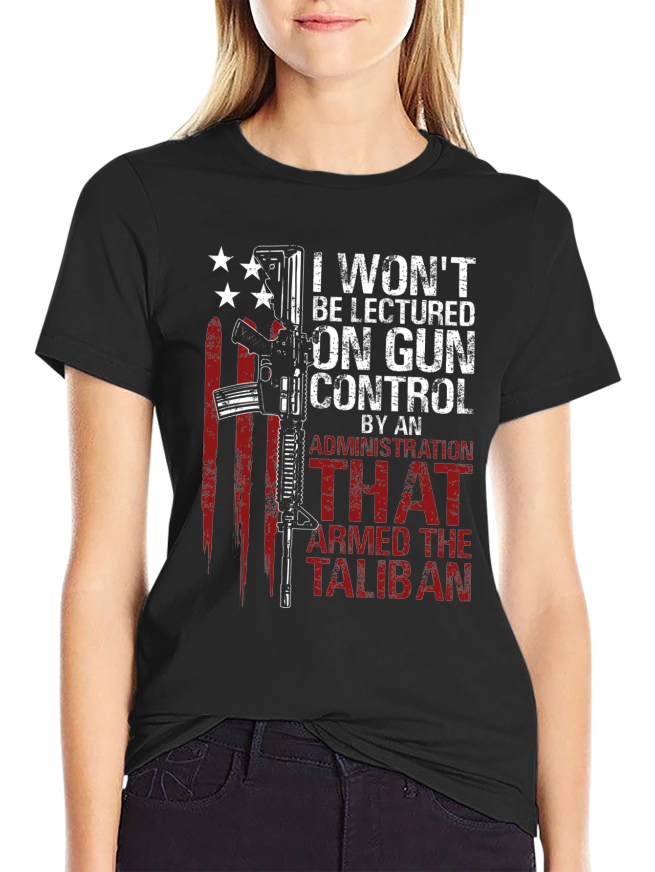 I Wont Be Lectured On Gun Control T-Shirt