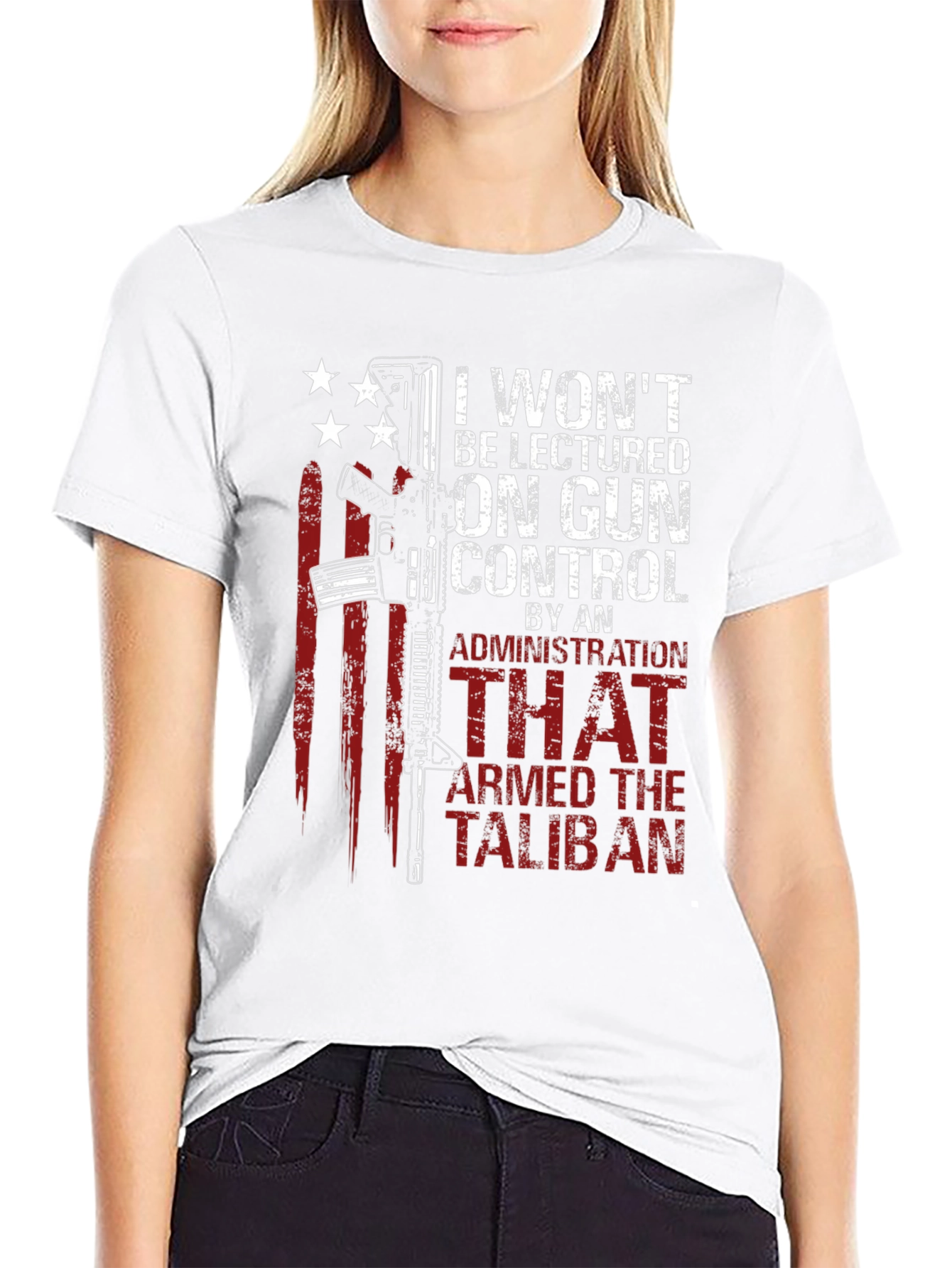 I Wont Be Lectured On Gun Control T-Shirt