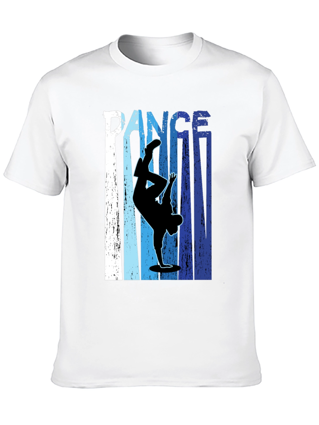 Dance Silhouette Graphic Tee - Cool Urban Style