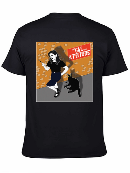 The Gal with Attitude Graphic T-Shirt