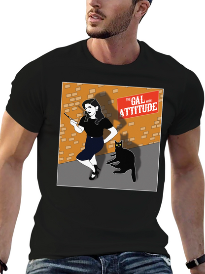 The Gal with Attitude Graphic T-Shirt