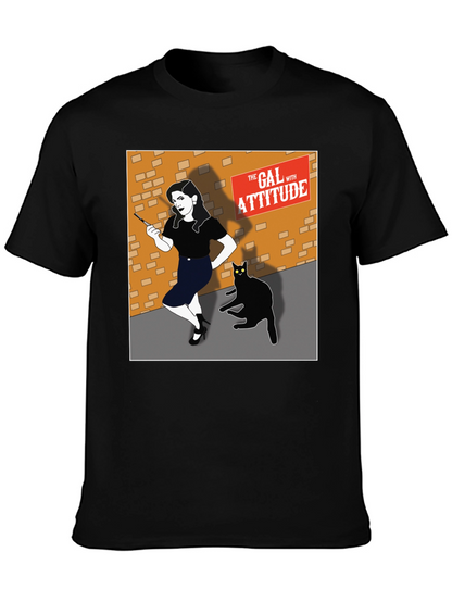 The Gal with Attitude Graphic T-Shirt