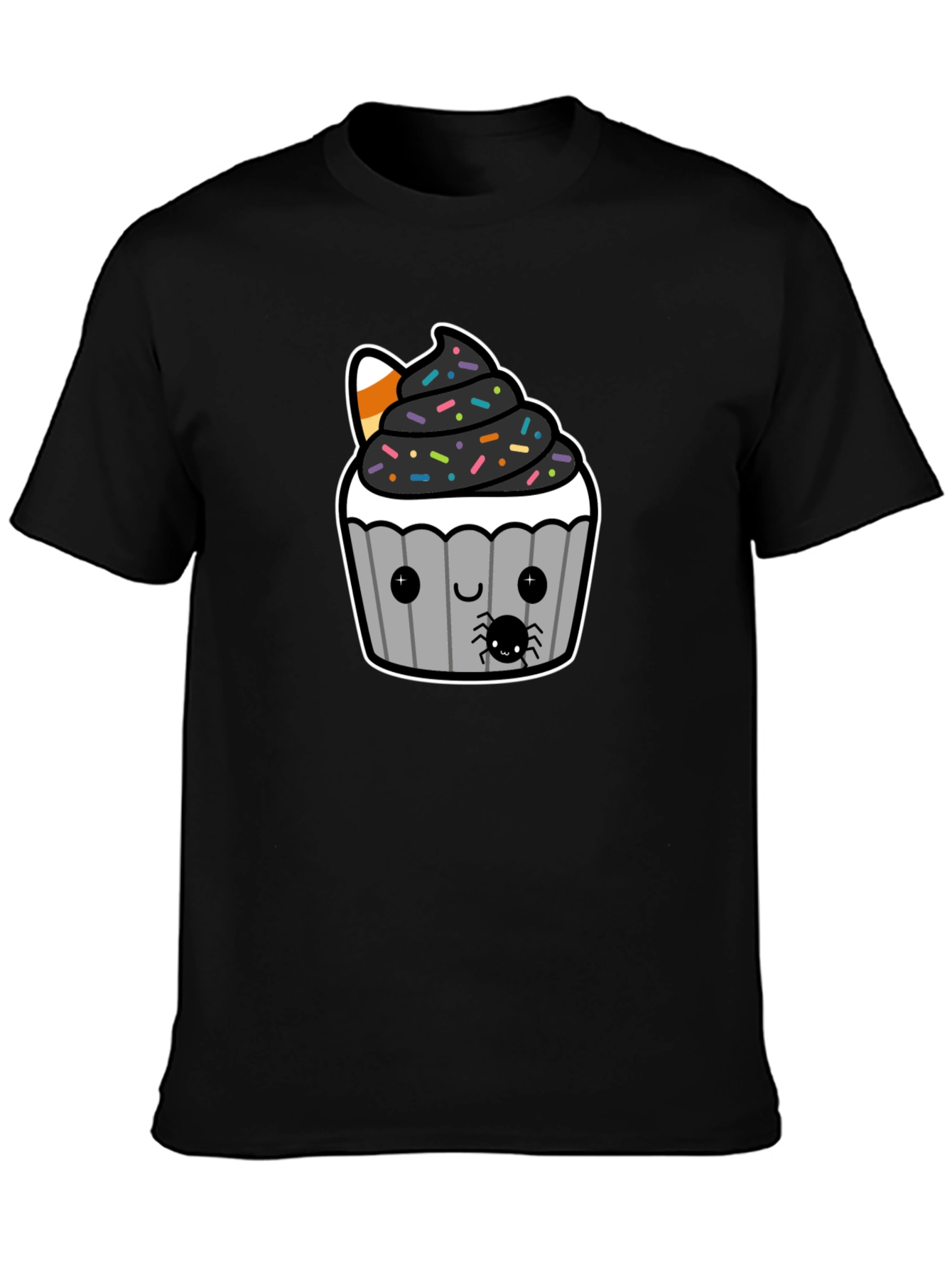 Spooky Cupcake T-Shirt - Halloween Treat Tee