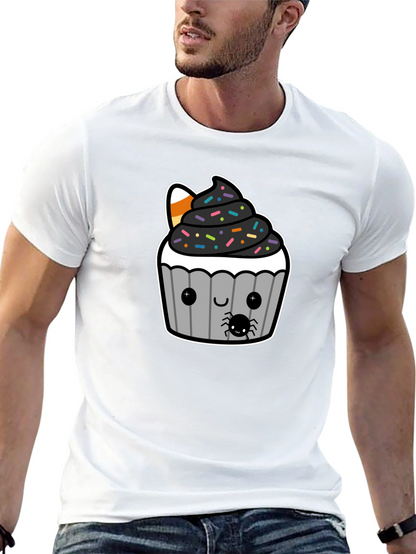 Spooky Cupcake T-Shirt - Halloween Treat Tee