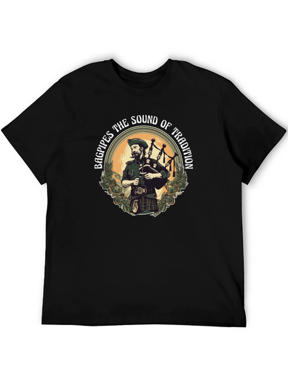 Bagpipes Tradition Tee - Sound of Scotland